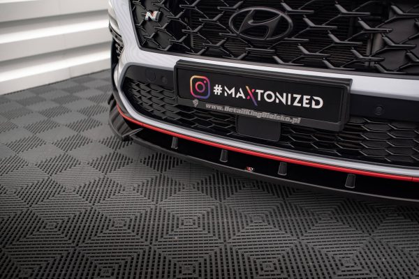 Hyundai Kauai N Mk1 - Lâmina frontal V.2 + Splitters | HY-KO-1-N-FD2G+FSF1B | Produto Maxton Design distribuído por Unicartuning. Hyundai Kauai N Mk1 - Lâmina frontal V.2 + Splitters | HY-KO-1-N-FD2G+FSF1B | Produto Maxton Design distribuído por Unicartuning.