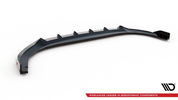 Volkswagen Golf GTI / GTE / R-line Mk8 (facelift) - Lâmina frontal V.2 + Splitters | VW-GO-8F-GTI-FD2G+FSF1B | Produto Maxton Design distribuído por Unicartuning.