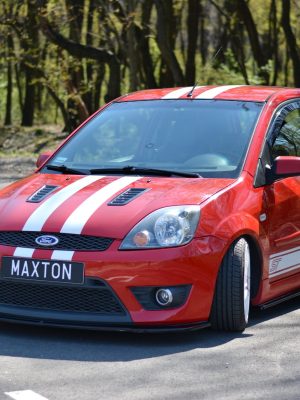 Ford Fiesta ST Mk6 - Lâmina frontal V.2 | FO-FI-6-ST-FD2G | Produto Maxton Design distribuído por Unicartuning.