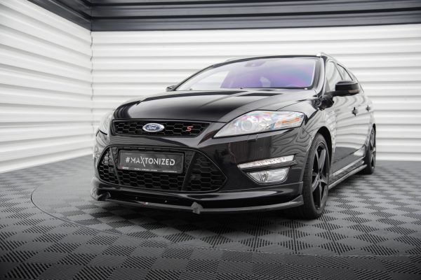Ford Mondeo Estate ST-line Mk4 (facelift) - Lâmina frontal V.2 | FO-MO-4-STLINE-K-FD2G | Produto Maxton Design distribuído por Unicartuning.