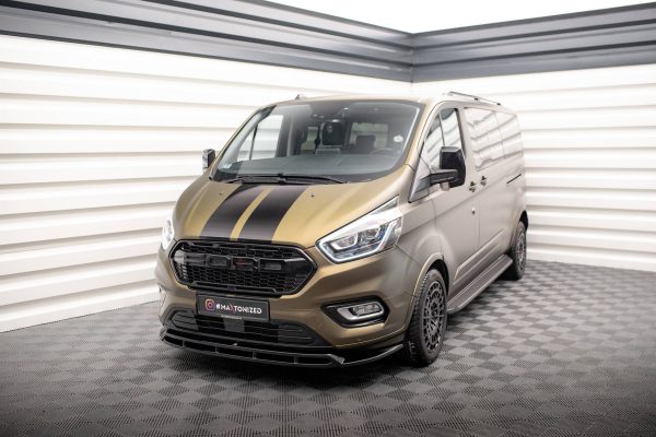 Ford Tourneo Custom Mk1 (facelift) - Lâmina frontal V.2 | FO-TOC-1F-FD1G+FD1RG | Produto Maxton Design distribuído por Unicartuning. Ford Tourneo Custom Mk1 (facelift) - Lâmina frontal V.2 | FO-TOC-1F-FD1G+FD1RG | Produto Maxton Design distribuído por Unicartuning.