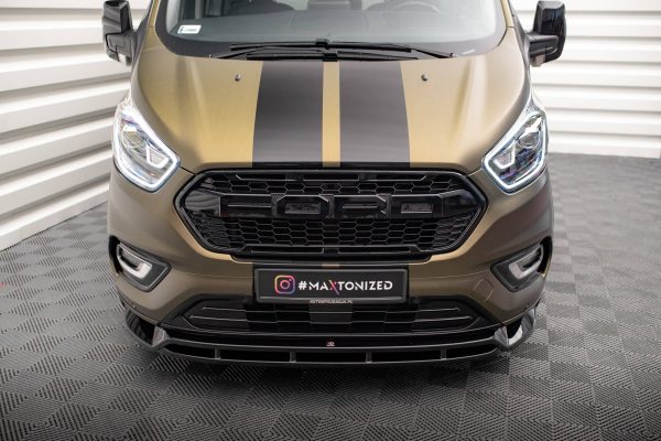Ford Tourneo Custom Mk1 (facelift) - Lâmina frontal V.2 | FO-TOC-1F-FD1G+FD1RG | Produto Maxton Design distribuído por Unicartuning. Ford Tourneo Custom Mk1 (facelift) - Lâmina frontal V.2 | FO-TOC-1F-FD1G+FD1RG | Produto Maxton Design distribuído por Unicartuning.