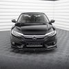 Honda Civic Mk10 - Lâmina frontal V.2 | HO-CI-10-FD2G | Produto Maxton Design distribuído por Unicartuning.