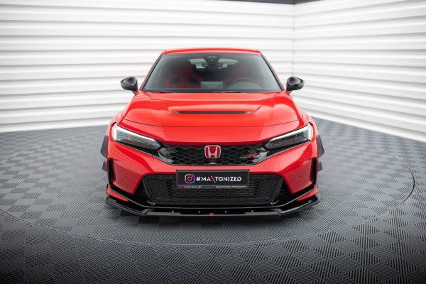 Honda Civic Type-R Mk 11 - Lâmina frontal V.2 | HO-CI-11-TYPE-R-FD2G | Produto Maxton Design distribuído por Unicartuning. Honda Civic Type-R Mk 11 - Lâmina frontal V.2 | HO-CI-11-TYPE-R-FD2G | Produto Maxton Design distribuído por Unicartuning.