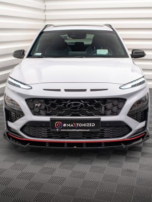 Hyundai Kauai N Mk1 - Lâmina frontal V.2 | HY-KO-1-N-FD2G | Produto Maxton Design distribuído por Unicartuning. Hyundai Kauai N Mk1 - Lâmina frontal V.2 | HY-KO-1-N-FD2G | Produto Maxton Design distribuído por Unicartuning.