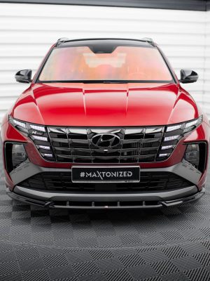 Hyundai Tucson N-line Mk4 - Lâmina frontal V.2 | HY-TU-4-NLINE-FD2G | Produto Maxton Design distribuído por Unicartuning.