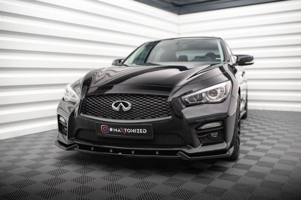Infiniti Q50 S Mk1 - Lâmina frontal V.2 | IN-Q50S-1-FD2G | Produto Maxton Design distribuído por Unicartuning. Infiniti Q50 S Mk1 - Lâmina frontal V.2 | IN-Q50S-1-FD2G | Produto Maxton Design distribuído por Unicartuning.