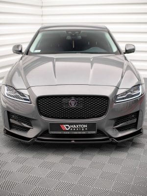 Jaguar Xf R-Sport Mk2 - Lâmina frontal V.2 | JA-XF-2-RSPORT-FD2G | Produto Maxton Design distribuído por Unicartuning.