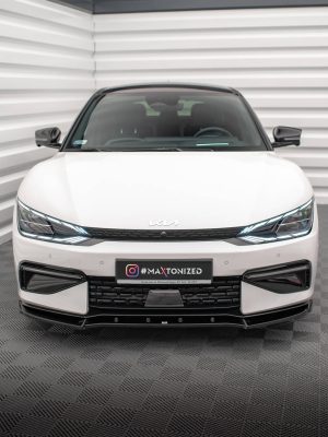 Kia Ev6 GT-line Mk1 - Lâmina frontal V.2 | KI-EV6-1-GTLINE-FD2G | Produto Maxton Design distribuído por Unicartuning. Kia Ev6 GT-line Mk1 - Lâmina frontal V.2 | KI-EV6-1-GTLINE-FD2G | Produto Maxton Design distribuído por Unicartuning.