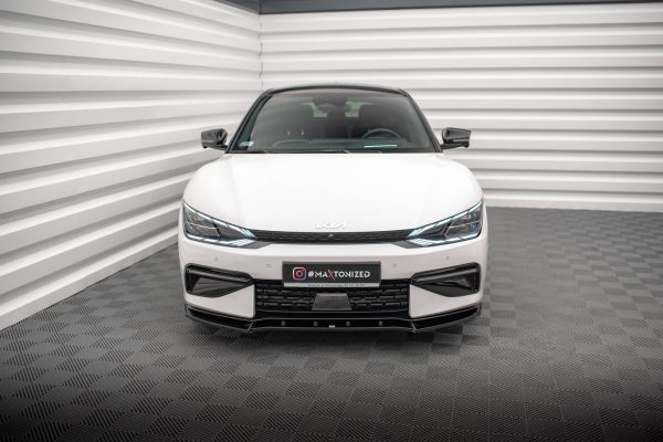 Kia Ev6 GT-line Mk1 - Lâmina frontal V.2 | KI-EV6-1-GTLINE-FD2G | Produto Maxton Design distribuído por Unicartuning. Kia Ev6 GT-line Mk1 - Lâmina frontal V.2 | KI-EV6-1-GTLINE-FD2G | Produto Maxton Design distribuído por Unicartuning.