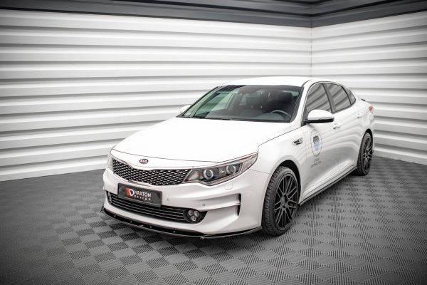 Kia Optima Mk4 (facelift) - Lâmina frontal V.2 | KI-OP-2-FD2G | Produto Maxton Design distribuído por Unicartuning.