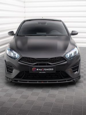 Kia Proceed GT-line Mk1 (facelift) - Lâmina frontal V.2 | KI-CE-3F-PRO-GT-FD2G | Produto Maxton Design distribuído por Unicartuning.