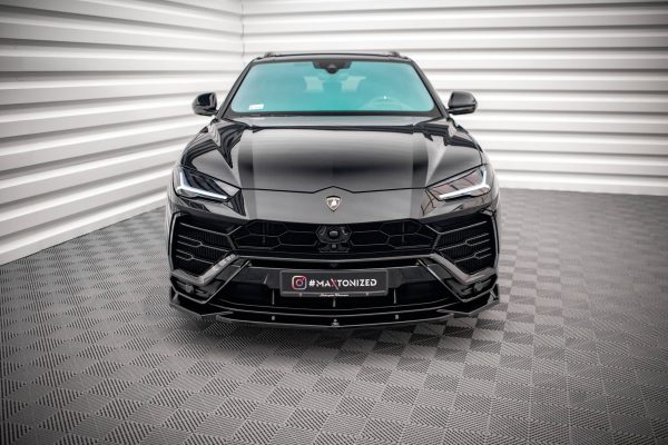 Lamborghini Urus Mk1 - Lâmina frontal V.2 | LA-UR-1-FD2G+FD2RG+BRG | Produto Maxton Design distribuído por Unicartuning. Lamborghini Urus Mk1 - Lâmina frontal V.2 | LA-UR-1-FD2G+FD2RG+BRG | Produto Maxton Design distribuído por Unicartuning.
