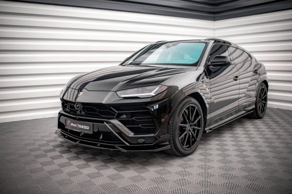 Lamborghini Urus Mk1 - Lâmina frontal V.2 | LA-UR-1-FD2G+FD2RG+BRG | Produto Maxton Design distribuído por Unicartuning. Lamborghini Urus Mk1 - Lâmina frontal V.2 | LA-UR-1-FD2G+FD2RG+BRG | Produto Maxton Design distribuído por Unicartuning.
