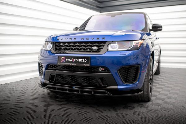 Land Rover Range Rover Sport Svr Mk2 - Lâmina frontal V.2 | LR-RR-SPORT-2-SVR-FD2G+FD2RG | Produto Maxton Design distribuído por Unicartuning. Land Rover Range Rover Sport Svr Mk2 - Lâmina frontal V.2 | LR-RR-SPORT-2-SVR-FD2G+FD2RG | Produto Maxton Design distribuído por Unicartuning.
