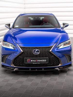 Lexus Es F Sport Mk7 - Lâmina frontal V.2 | LE-ES-7-FSPORT-FD2G | Produto Maxton Design distribuído por Unicartuning.