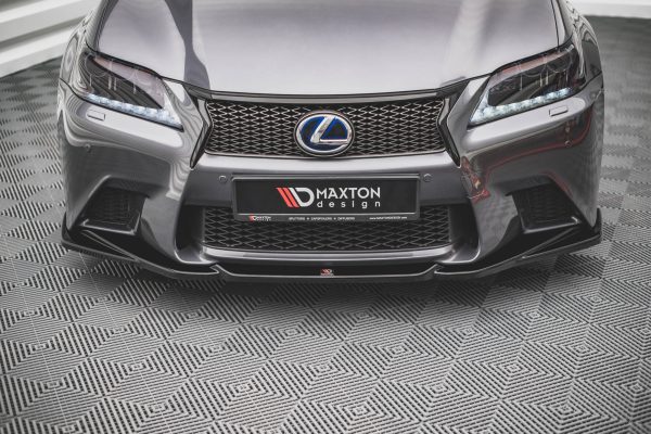 Lexus GS F Sport Mk4 (l10) - Lâmina frontal V.2 | LE-GS-4-FSPORT-FD2G | Produto Maxton Design distribuído por Unicartuning. Lexus GS F Sport Mk4 (l10) - Lâmina frontal V.2 | LE-GS-4-FSPORT-FD2G | Produto Maxton Design distribuído por Unicartuning.