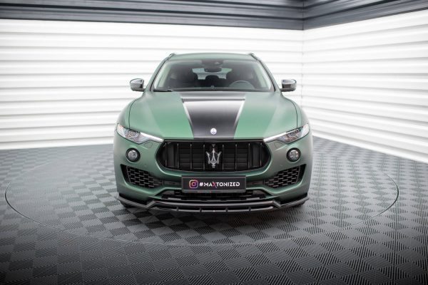 Maserati Levante GT Mk1 (facelift) - Lâmina frontal V.2 | MS-LE-1-FD2G+FD2RG | Produto Maxton Design distribuído por Unicartuning. Maserati Levante GT Mk1 (facelift) - Lâmina frontal V.2 | MS-LE-1-FD2G+FD2RG | Produto Maxton Design distribuído por Unicartuning.