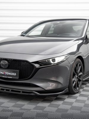 Mazda 3 Mk4 - Lâmina frontal V.2 | MA-3-4-FD2G+FD2RG | Produto Maxton Design distribuído por Unicartuning.