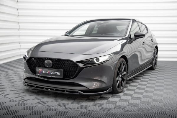 Mazda 3 Mk4 - Lâmina frontal V.2 | MA-3-4-FD2G+FD2RG | Produto Maxton Design distribuído por Unicartuning. Mazda 3 Mk4 - Lâmina frontal V.2 | MA-3-4-FD2G+FD2RG | Produto Maxton Design distribuído por Unicartuning.