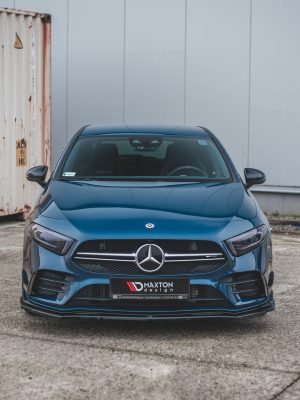 Mercedes-Benz A35 AMG Aero W177 - Lâmina frontal V.2 | ME-A-177-35-FD2G | Produto Maxton Design distribuído por Unicartuning. Mercedes-Benz A35 AMG Aero W177 - Lâmina frontal V.2 | ME-A-177-35-FD2G | Produto Maxton Design distribuído por Unicartuning.