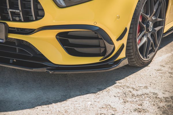 Mercedes-AMG A45 S Aero Pack W177 - Lâmina frontal V.2 | ME-A-177-45-FD2G | Produto Maxton Design distribuído por Unicartuning.