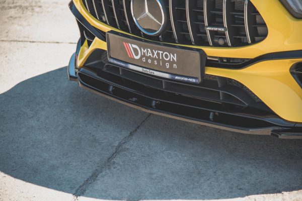 Mercedes-AMG A45 S Aero Pack W177 - Lâmina frontal V.2 | ME-A-177-45-FD2G | Produto Maxton Design distribuído por Unicartuning.