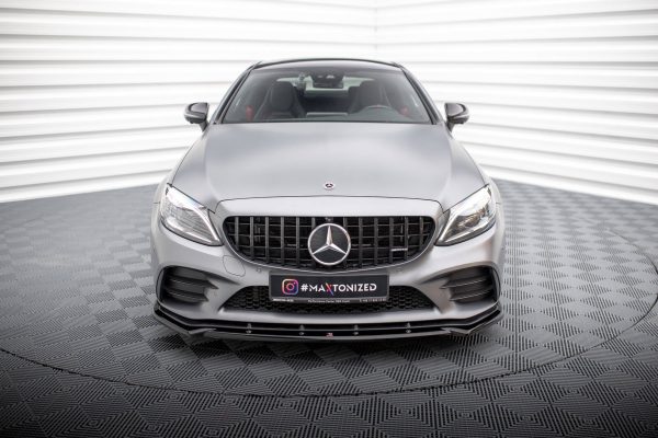 Mercedes-AMG C43 Coupé / Cabrio C205 (facelift) / A205 (facelift) - Lâmina frontal V.2 | ME-C-205F-43-C-FD2G | Produto Maxton Design distribuído por Unicartuning. Mercedes-AMG C43 Coupé / Cabrio C205 (facelift) / A205 (facelift) - Lâmina frontal V.2 | ME-C-205F-43-C-FD2G | Produto Maxton Design distribuído por Unicartuning.