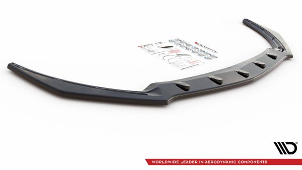 Mercedes-AMG CLA 45 Aero C118 - Lâmina frontal V.2 | ME-CLA-118-35AMG-FD2G | Produto Maxton Design distribuído por Unicartuning.