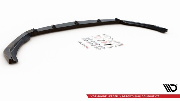 Mercedes-AMG CLA 45 Aero C118 - Lâmina frontal V.2 | ME-CLA-118-45AMG-FD2G | Produto Maxton Design distribuído por Unicartuning.