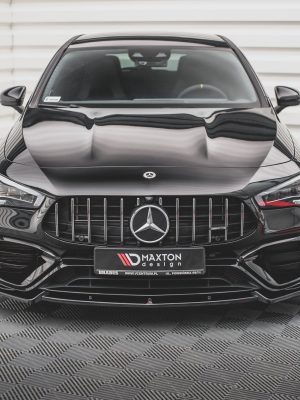 Mercedes-AMG CLA 45 Aero C118 - Lâmina frontal V.2 | ME-CLA-118-45AMG-FD2G | Produto Maxton Design distribuído por Unicartuning. Mercedes-AMG CLA 45 Aero C118 - Lâmina frontal V.2 | ME-CLA-118-45AMG-FD2G | Produto Maxton Design distribuído por Unicartuning.