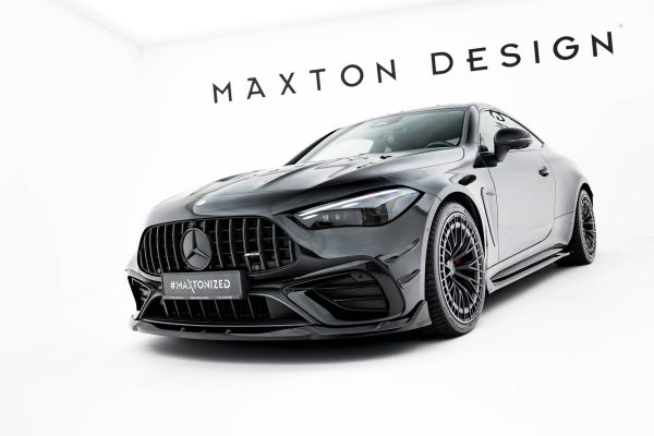 Mercedes-AMG CLE 53 / AMG-line C236 - Lâmina frontal V.2 | ME-CLE-236-53-AMG-FD2G | Produto Maxton Design distribuído por Unicartuning.