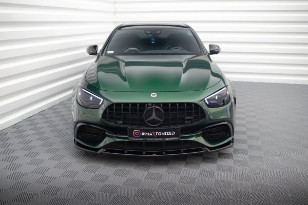 Mercedes-AMG E63 W213 (facelift) - Lâmina frontal V.2 | ME-E-213F-63-FD2G | Produto Maxton Design distribuído por Unicartuning.