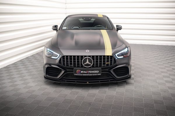 Mercedes-AMG GT 63s 4-portas Coupé Aero - Lâmina frontal V.2 | ME-GT-4D-AMG-FD2G | Produto Maxton Design distribuído por Unicartuning. Mercedes-AMG GT 63s 4-portas Coupé Aero - Lâmina frontal V.2 | ME-GT-4D-AMG-FD2G | Produto Maxton Design distribuído por Unicartuning.