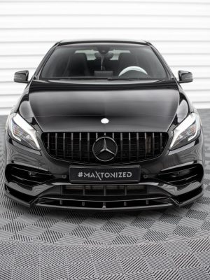 Mercedes-Benz Classe A AMG-line W176 Facelif - Lâmina frontal V.2 | ME-A-176F-AMGLINE-FD2G | Produto Maxton Design distribuído por Unicartuning. Mercedes-Benz Classe A AMG-line W176 Facelif - Lâmina frontal V.2 | ME-A-176F-AMGLINE-FD2G | Produto Maxton Design distribuído por Unicartuning.