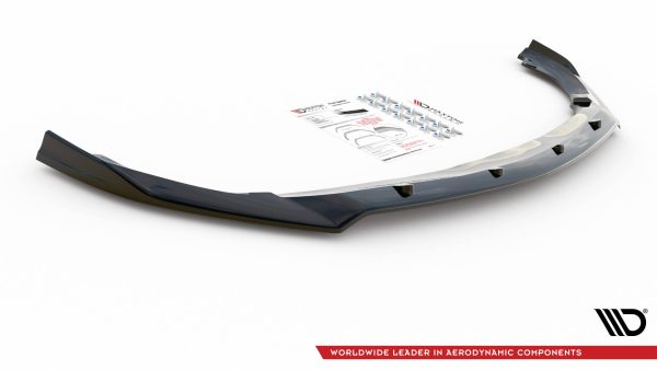 Mercedes-Benz Classe A W176 - Lâmina frontal V.2 | ME-A-176-FD2G | Produto Maxton Design distribuído por Unicartuning.