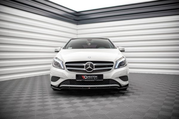Mercedes-Benz Classe A W176 - Lâmina frontal V.2 | ME-A-176-FD2G | Produto Maxton Design distribuído por Unicartuning.