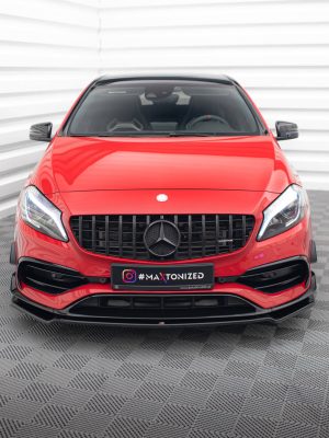 Mercedes-Benz Classe A W176 AMG (facelift) - Lâmina frontal V.2 | ME-A-176F-AMG-AERO-FD2G | Produto Maxton Design distribuído por Unicartuning. Mercedes-Benz Classe A W176 AMG (facelift) - Lâmina frontal V.2 | ME-A-176F-AMG-AERO-FD2G | Produto Maxton Design distribuído por Unicartuning.
