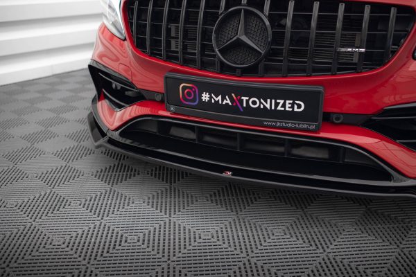 Mercedes-Benz Classe A W176 AMG (facelift) - Lâmina frontal V.2 | ME-A-176F-AMG-AERO-FD2G | Produto Maxton Design distribuído por Unicartuning. Mercedes-Benz Classe A W176 AMG (facelift) - Lâmina frontal V.2 | ME-A-176F-AMG-AERO-FD2G | Produto Maxton Design distribuído por Unicartuning.