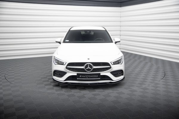 Mercedes-Benz CLA AMG-line C118 - Lâmina frontal V.2 | ME-CLA-118-AMGLINE-FD2G | Produto Maxton Design distribuído por Unicartuning. Mercedes-Benz CLA AMG-line C118 - Lâmina frontal V.2 | ME-CLA-118-AMGLINE-FD2G | Produto Maxton Design distribuído por Unicartuning.