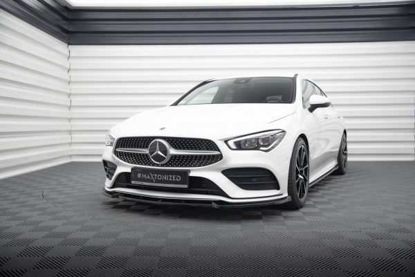 Mercedes-Benz CLA AMG-line C118 - Lâmina frontal V.2 | ME-CLA-118-AMGLINE-FD2G | Produto Maxton Design distribuído por Unicartuning. Mercedes-Benz CLA AMG-line C118 - Lâmina frontal V.2 | ME-CLA-118-AMGLINE-FD2G | Produto Maxton Design distribuído por Unicartuning.