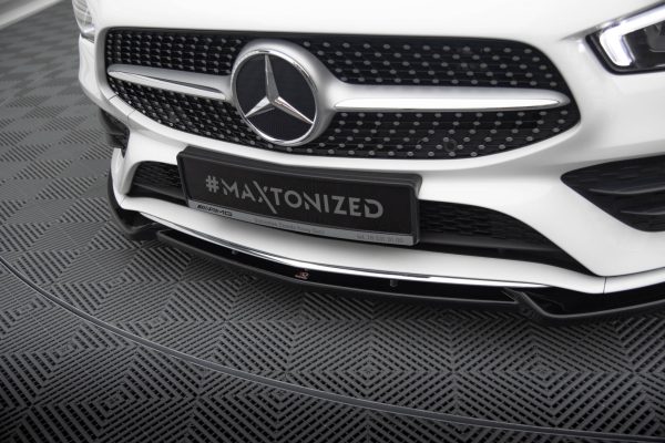 Mercedes-Benz CLA AMG-line C118 - Lâmina frontal V.2 | ME-CLA-118-AMGLINE-FD2G | Produto Maxton Design distribuído por Unicartuning. Mercedes-Benz CLA AMG-line C118 - Lâmina frontal V.2 | ME-CLA-118-AMGLINE-FD2G | Produto Maxton Design distribuído por Unicartuning.