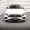 Mercedes-Benz E AMG-line Sedan W213 (facelift) - Lâmina frontal V.2 | ME-E-213F-AMGLINE-FD2G | Produto Maxton Design distribuído por Unicartuning.
