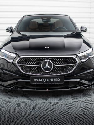 Mercedes-Benz E AMG-line W214 - Lâmina frontal V.2 | ME-E-214-AMGLINE-FD2G | Produto Maxton Design distribuído por Unicartuning.
