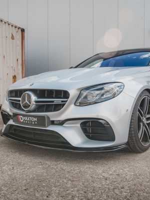 Mercedes-Benz E63 AMG Estate/sedan S213/w213 - Lâmina frontal V.2 | ME-E-213-63-ES-FD2G | Produto Maxton Design distribuído por Unicartuning. Mercedes-Benz E63 AMG Estate/sedan S213/w213 - Lâmina frontal V.2 | ME-E-213-63-ES-FD2G | Produto Maxton Design distribuído por Unicartuning.