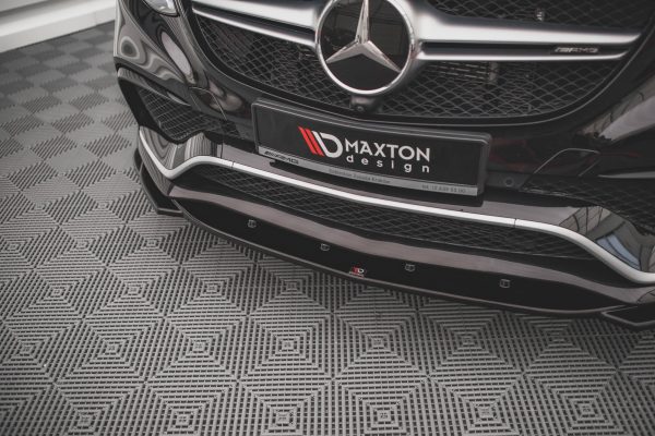 Mercedes-Benz GLE Coupé 43 AMG / AMG-line C292 - Lâmina frontal V.2 | ME-GLE-C292-AMG-FD2G | Produto Maxton Design distribuído por Unicartuning.