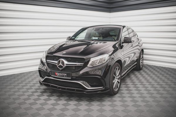 Mercedes-Benz GLE Coupé 43 AMG / AMG-line C292 - Lâmina frontal V.2 | ME-GLE-C292-AMG-FD2G | Produto Maxton Design distribuído por Unicartuning.