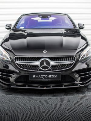 Mercedes-Benz S Coupé AMG-line C217 (facelift) - Lâmina frontal V.2 | ME-S-C217-AMGLINE-C-FD2G | Produto Maxton Design distribuído por Unicartuning. Mercedes-Benz S Coupé AMG-line C217 (facelift) - Lâmina frontal V.2 | ME-S-C217-AMGLINE-C-FD2G | Produto Maxton Design distribuído por Unicartuning.