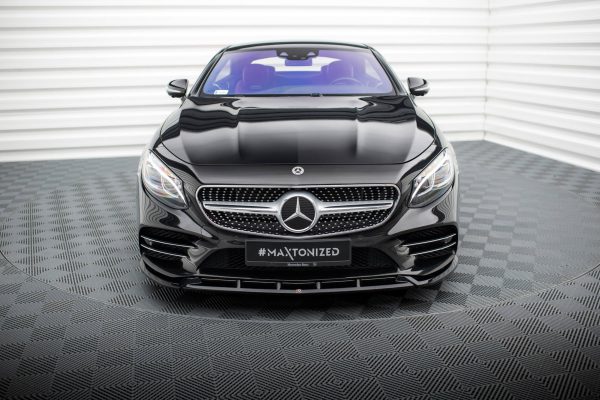 Mercedes-Benz S Coupé AMG-line C217 (facelift) - Lâmina frontal V.2 | ME-S-C217-AMGLINE-C-FD2G | Produto Maxton Design distribuído por Unicartuning. Mercedes-Benz S Coupé AMG-line C217 (facelift) - Lâmina frontal V.2 | ME-S-C217-AMGLINE-C-FD2G | Produto Maxton Design distribuído por Unicartuning.