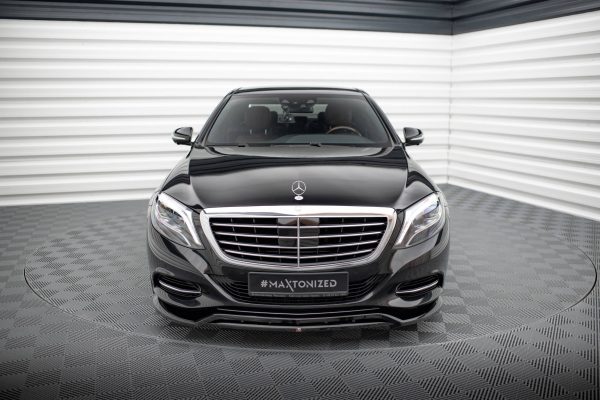 Mercedes-Benz S W222 - Lâmina frontal V.2 | ME-S-222-FD2G+FD2RG | Produto Maxton Design distribuído por Unicartuning.